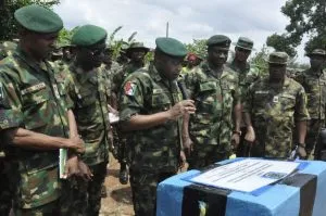 Army inaugurates residential accommodation for personnel in Benin