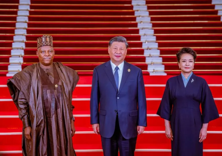 Nigeria, China strategic partnership key to Africa’s development – Shettima