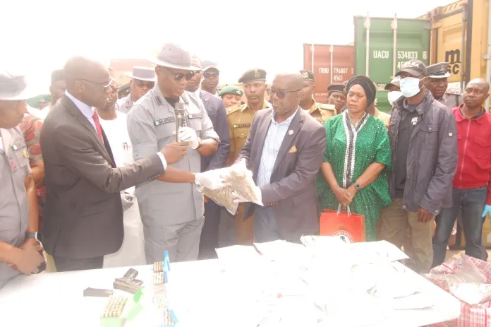 Customs hands over 1,000kg illicit drugs to NDLEA intercepted at Tincan Port