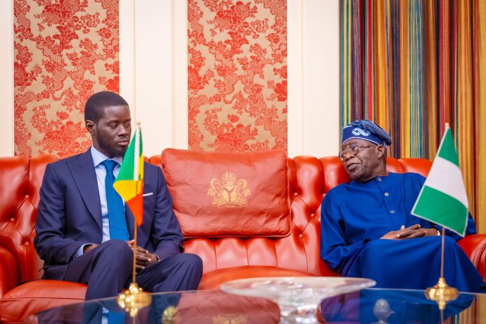 New Senegalese president visits Nigeria